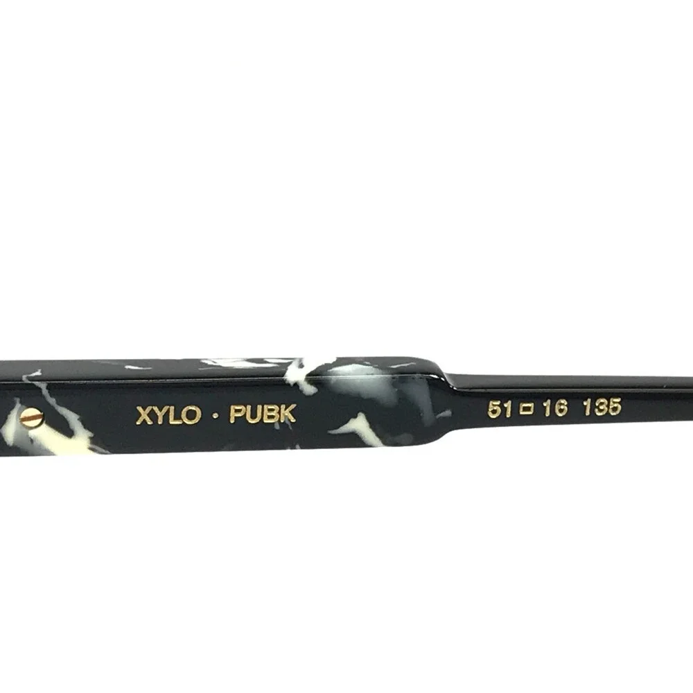 Etnia Barcelona Eyeglasses Frames XYLO PUBK Purple Black Full Rim 51-16-135